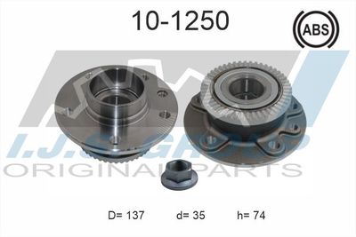 Wheel Bearing Kit IJS GROUP 10-1250