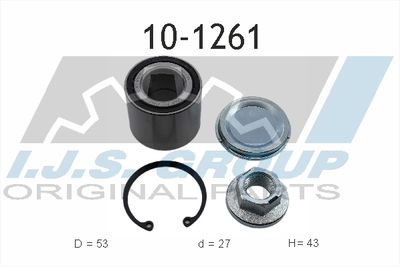 Wheel Bearing Kit IJS GROUP 10-1261