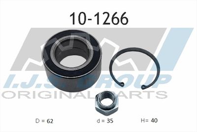 Wheel Bearing Kit IJS GROUP 10-1266