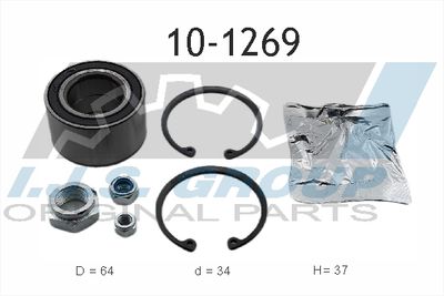 Wheel Bearing Kit IJS GROUP 10-1269