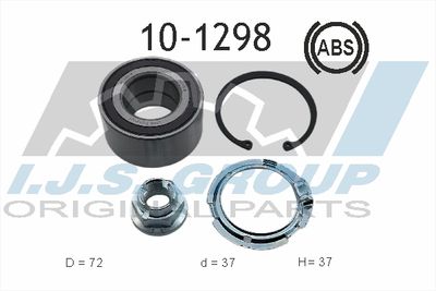 Wheel Bearing Kit IJS GROUP 10-1298