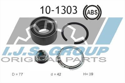 Wheel Bearing Kit IJS GROUP 10-1303