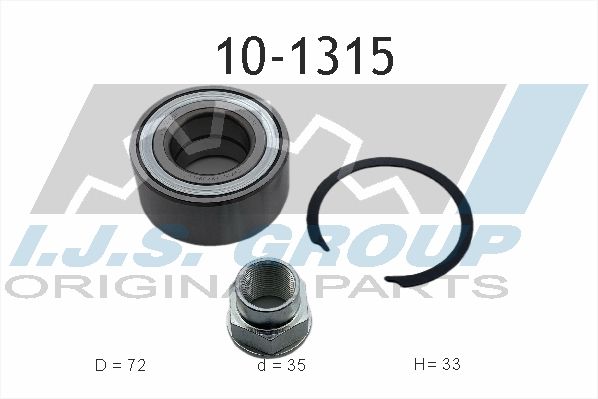 IJS GROUP 10-1315 Wheel Bearing Kit