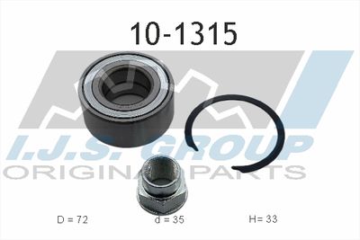 Wheel Bearing Kit IJS GROUP 10-1315