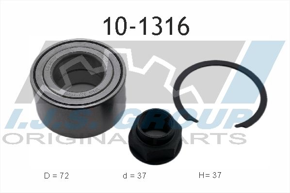 IJS GROUP 10-1316 Wheel Bearing Kit