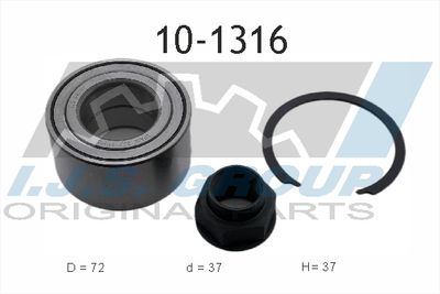 Wheel Bearing Kit IJS GROUP 10-1316