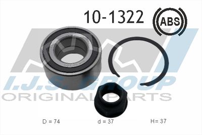 Wheel Bearing Kit IJS GROUP 10-1322