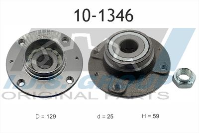 Wheel Bearing Kit IJS GROUP 10-1346