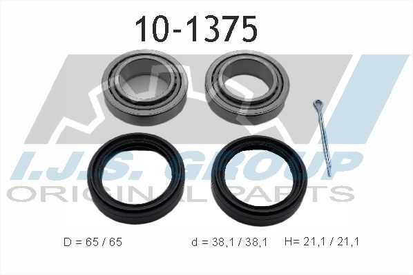 IJS GROUP 10-1375 Wheel Bearing Kit