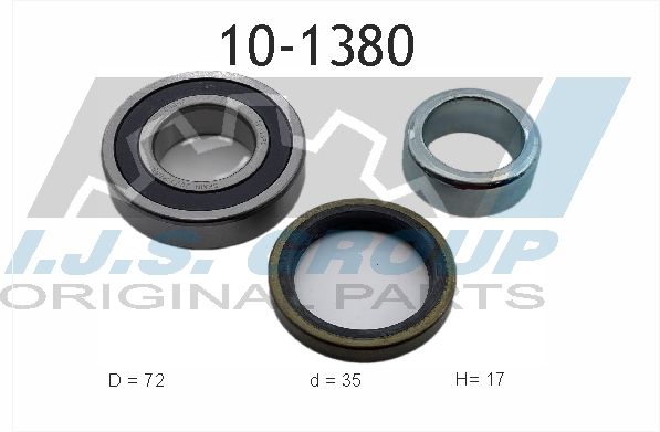IJS GROUP 10-1380 Wheel Bearing Kit