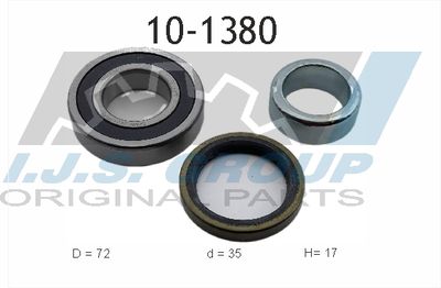 Wheel Bearing Kit IJS GROUP 10-1380