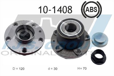 Wheel Bearing Kit IJS GROUP 10-1408