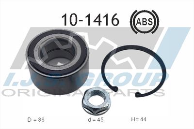 Wheel Bearing Kit IJS GROUP 10-1416