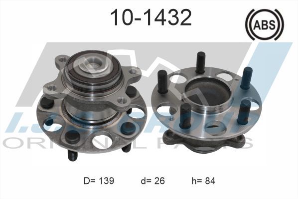 IJS GROUP 10-1432 Wheel Bearing Kit