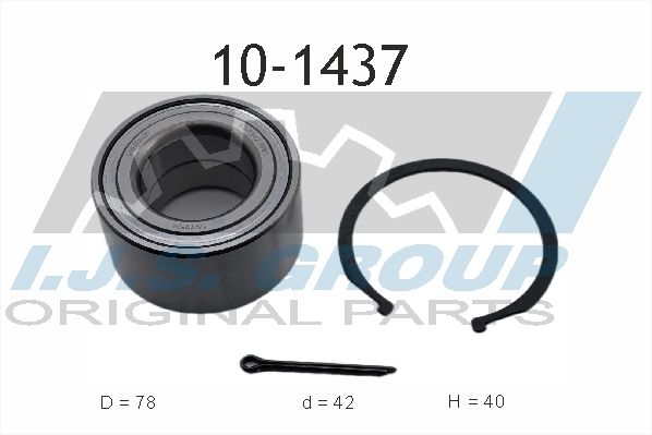 IJS GROUP 10-1437 Wheel Bearing Kit