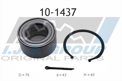 Wheel Bearing Kit IJS GROUP 10-1437