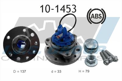 Wheel Bearing Kit IJS GROUP 10-1453