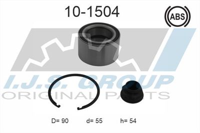 Wheel Bearing Kit IJS GROUP 10-1504