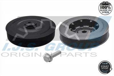 Belt Pulley Set, crankshaft IJS GROUP 17-1001SET