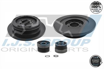 Belt Pulley Set, crankshaft IJS GROUP 17-1015KIT