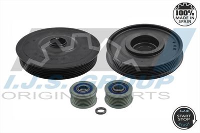 Belt Pulley Set, crankshaft IJS GROUP 17-1020KIT A