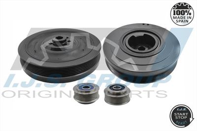 Belt Pulley Set, crankshaft IJS GROUP 17-1029KIT A