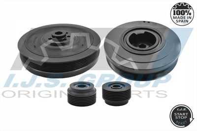 Belt Pulley Set, crankshaft IJS GROUP 17-1029KIT B
