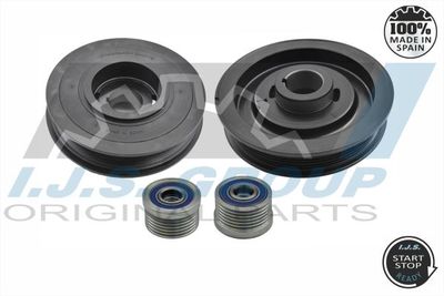 Belt Pulley Set, crankshaft IJS GROUP 17-1030KIT