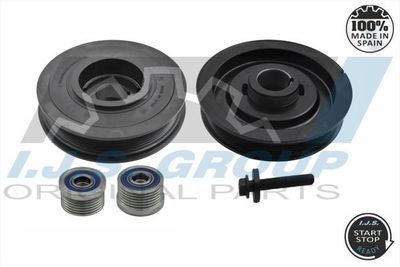 Belt Pulley Set, crankshaft IJS GROUP 17-1030KSET