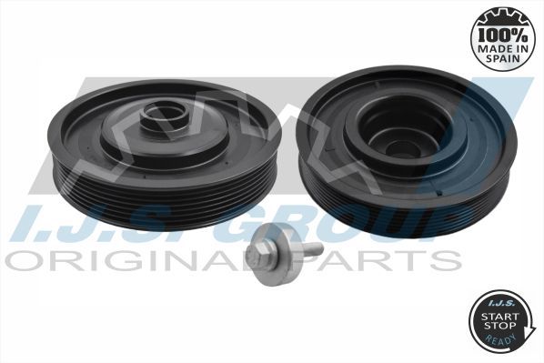 IJS GROUP 17-1031SET Belt Pulley Set, crankshaft