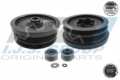 Belt Pulley Set, crankshaft IJS GROUP 17-1034KIT B