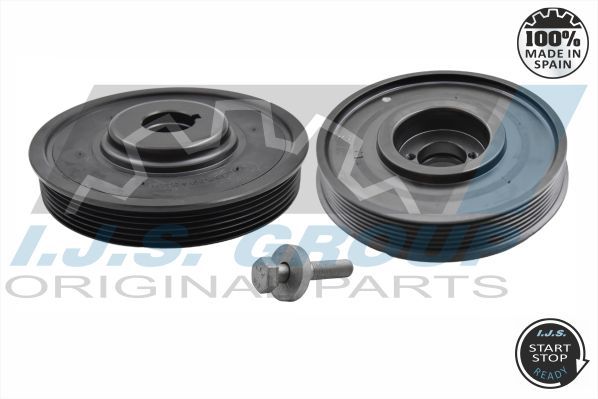 IJS GROUP 17-1085SET Belt Pulley Set, crankshaft