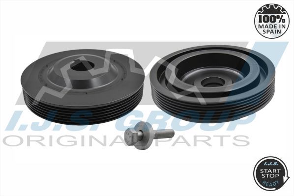 IJS GROUP 17-1104SET Belt Pulley Set, crankshaft