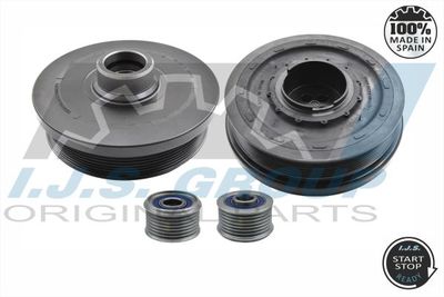 Belt Pulley Set, crankshaft IJS GROUP 17-1137KIT