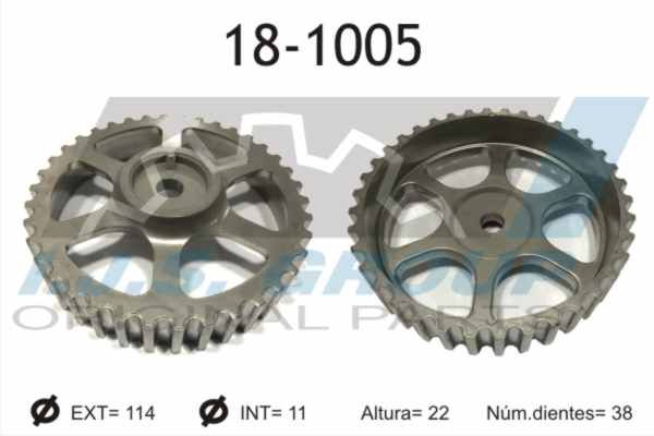 IJS GROUP 18-1005 Gear/Sprocket, camshaft