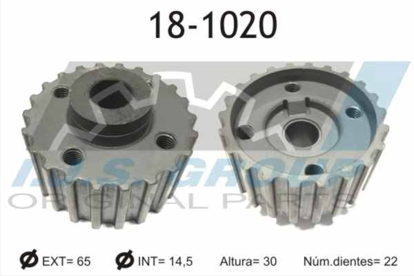 IJS GROUP 18-1020 Sprocket, crankshaft