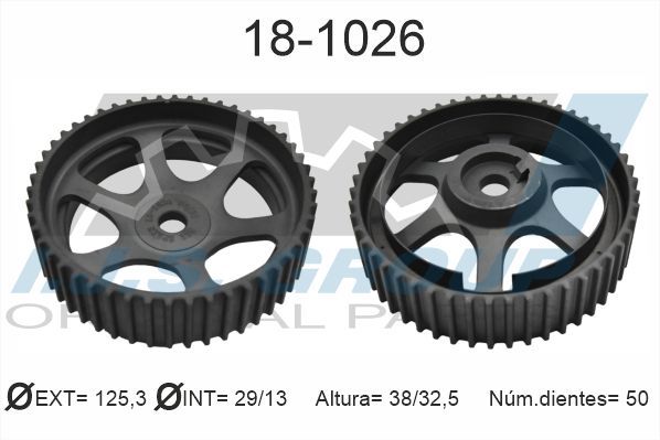 IJS GROUP 18-1026 Gear/Sprocket, camshaft