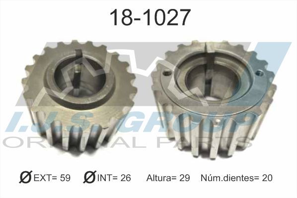 IJS GROUP 18-1027 Gear/Sprocket, camshaft