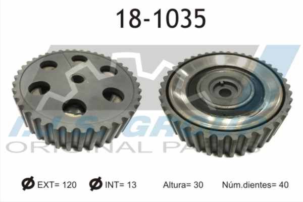 IJS GROUP 18-1035 Gear/Sprocket, camshaft