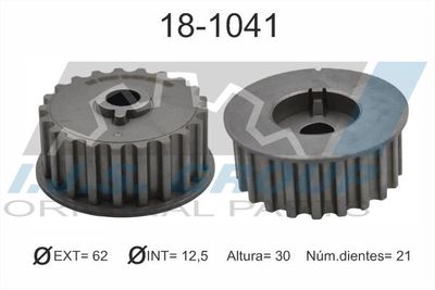 Sprocket, crankshaft IJS GROUP 18-1041