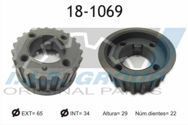 IJS GROUP 18-1069 Sprocket, crankshaft