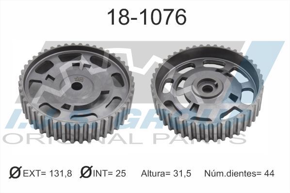 IJS GROUP 18-1076 Tensioner Pulley, V-ribbed belt