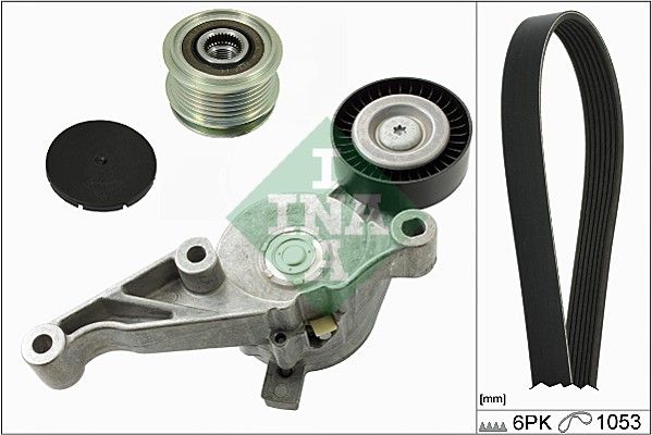 Schaeffler INA 529 0006 10 V-Ribbed Belt Set