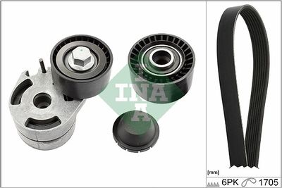 V-Ribbed Belt Set Schaeffler INA 529 0012 10