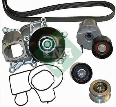Water Pump + V-Ribbed Belt Kit Schaeffler INA 529 0015 30