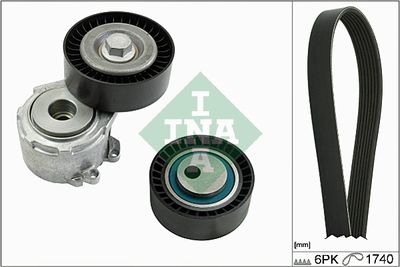 V-Ribbed Belt Set Schaeffler INA 529 0017 10