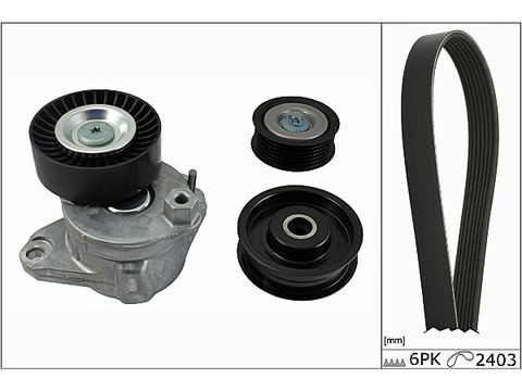 Schaeffler INA 529 0034 10 V-Ribbed Belt Set