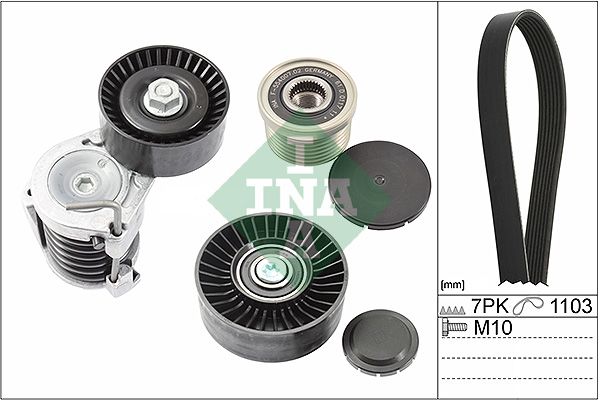 Schaeffler INA 529 0049 20 V-Ribbed Belt Set