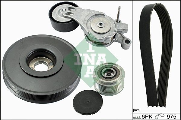 Schaeffler INA 529 0061 10 V-Ribbed Belt Set