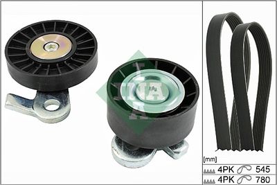 V-Ribbed Belt Set Schaeffler INA 529 0063 10